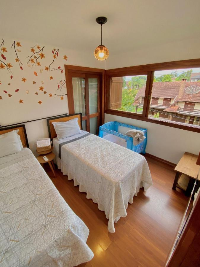 Apartmán Estacao Das Hortensias, Seu Aconchego Em Gramado Exteriér fotografie