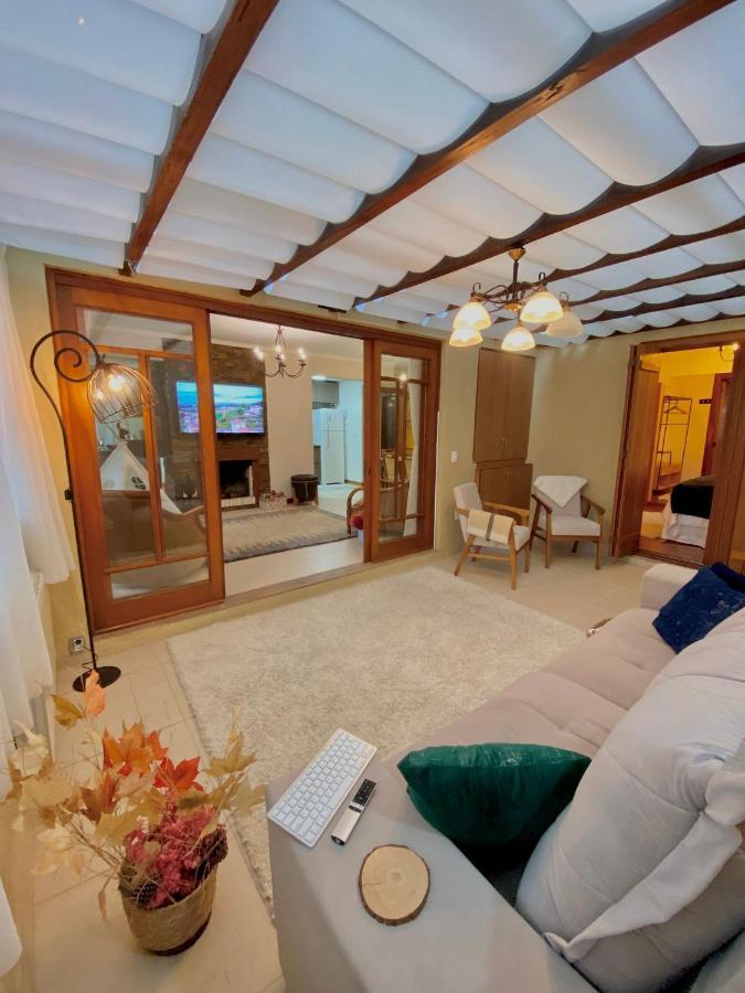 Apartmán Estacao Das Hortensias, Seu Aconchego Em Gramado Exteriér fotografie
